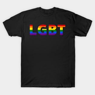 LGBT Rainbow Flag Gay Pride Shirt T-Shirt